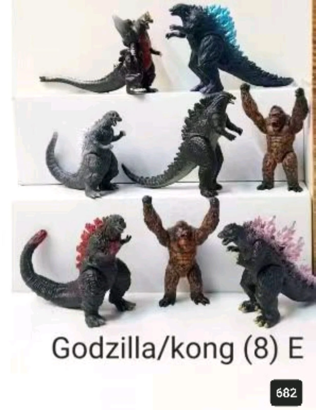 Godzilla and King Kong select any one
