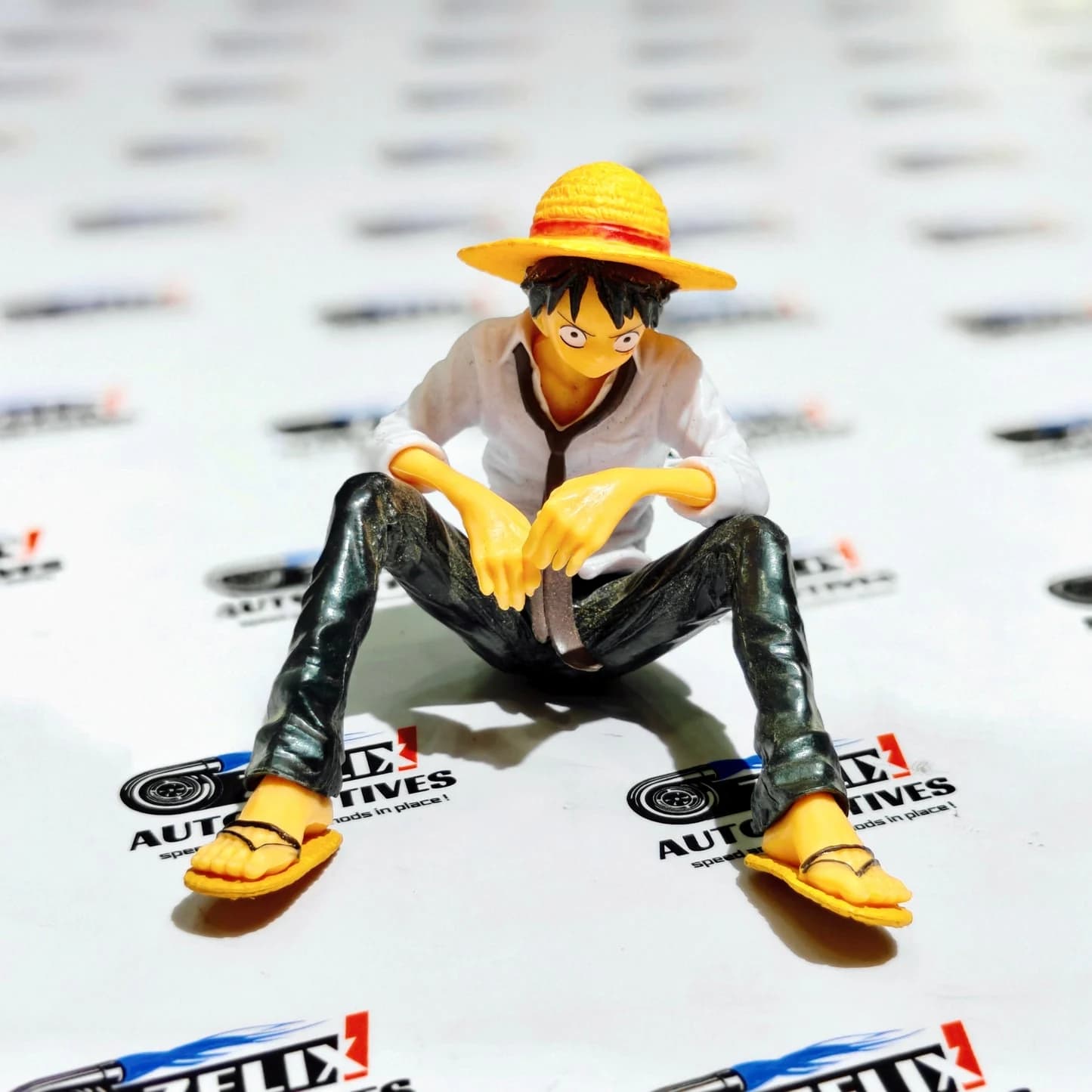 Sitting Luffy
