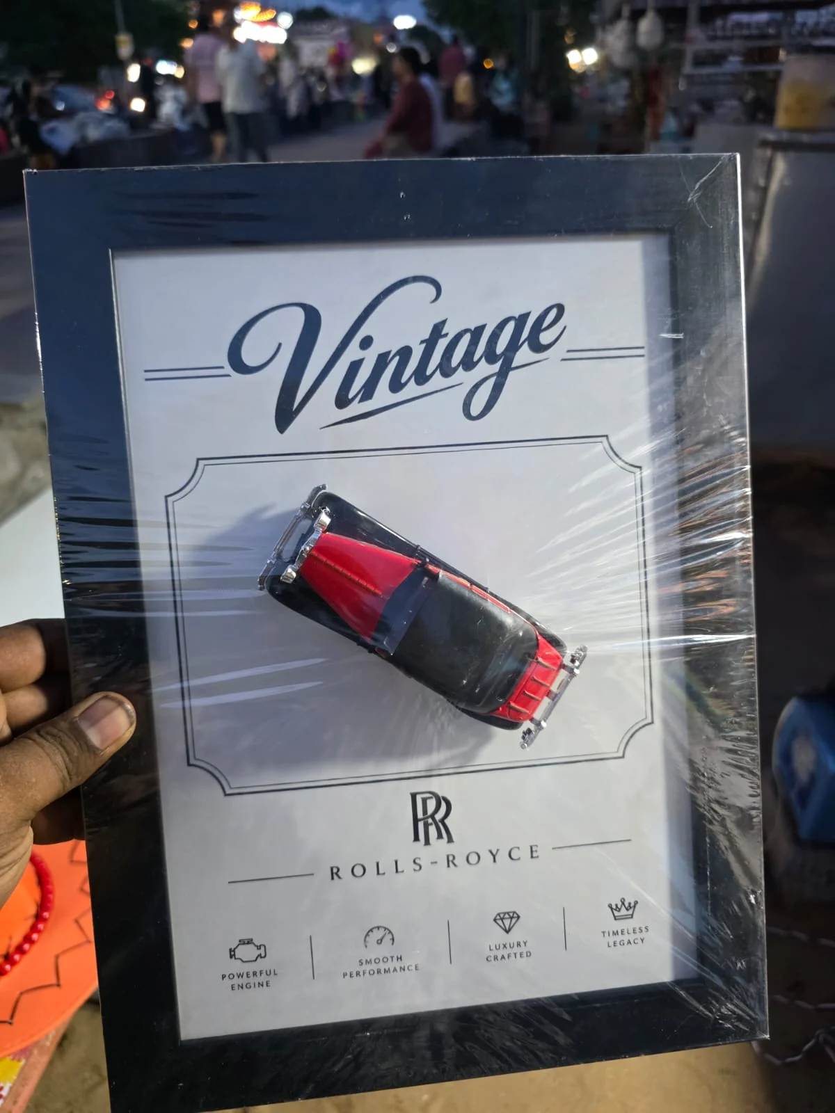 Car with frame