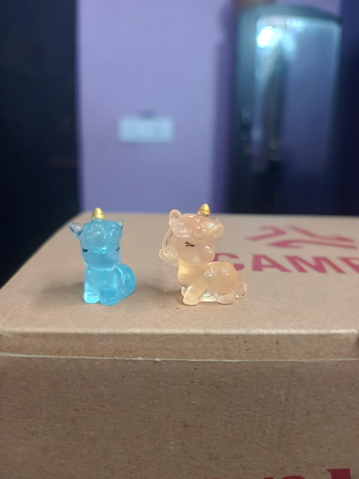 Glowing miniature